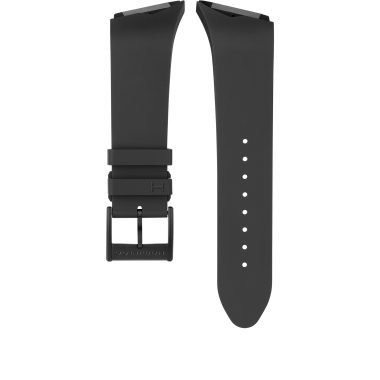 Ventura Black Rubber strap 23.5mm