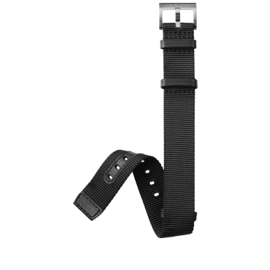 BLACK STRAP 20mm Standard