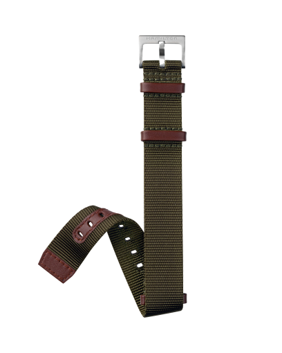 Green NATO Strap 20MM XL