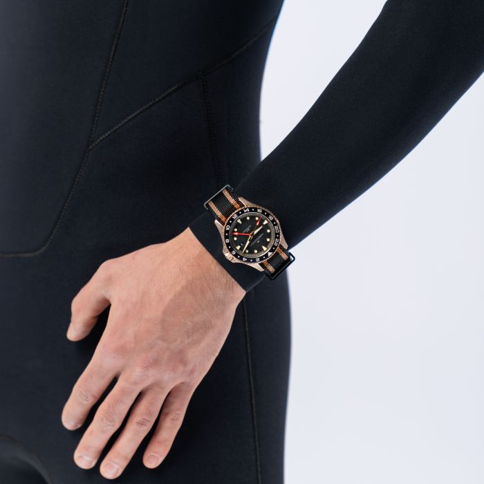 Scuba automatic GMT 43mm bronze 2