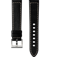 Khaki Field BLACK STRAP 20mm 1