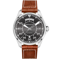 Khaki Aviation Pilot Day Date Auto 1