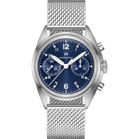 Khaki Aviation Pilot Pioneer Mechanical Chrono 1