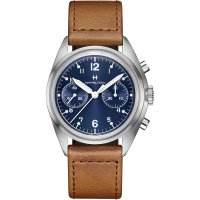 Khaki Aviation Pilot Pioneer Mechanical Chrono 1