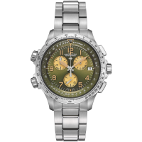 Khaki Aviation X-Wind GMT Chrono Quartz 1